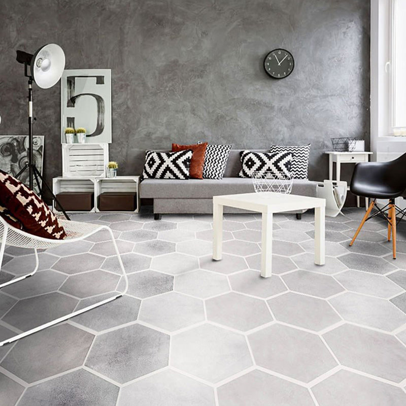 Modern Style Indoor Tile Hexagon Living Room Floor and Wall Tile Clearhalo 'Floor Tiles & Wall Tiles' 'floor_tiles_wall_tiles' 'Flooring 'Home Improvement' 'home_improvement' 'home_improvement_floor_tiles_wall_tiles' Walls and Ceiling' 6646050