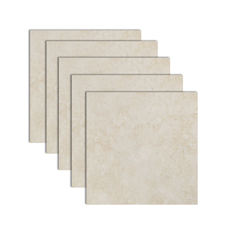 Peel and Stick Vinyl Flooring Marble Look Vinyl Flooring with Square Edge Beige Clearhalo 'Flooring 'Home Improvement' 'home_improvement' 'home_improvement_vinyl_flooring' 'Vinyl Flooring' 'vinyl_flooring' Walls and Ceiling' 6658877