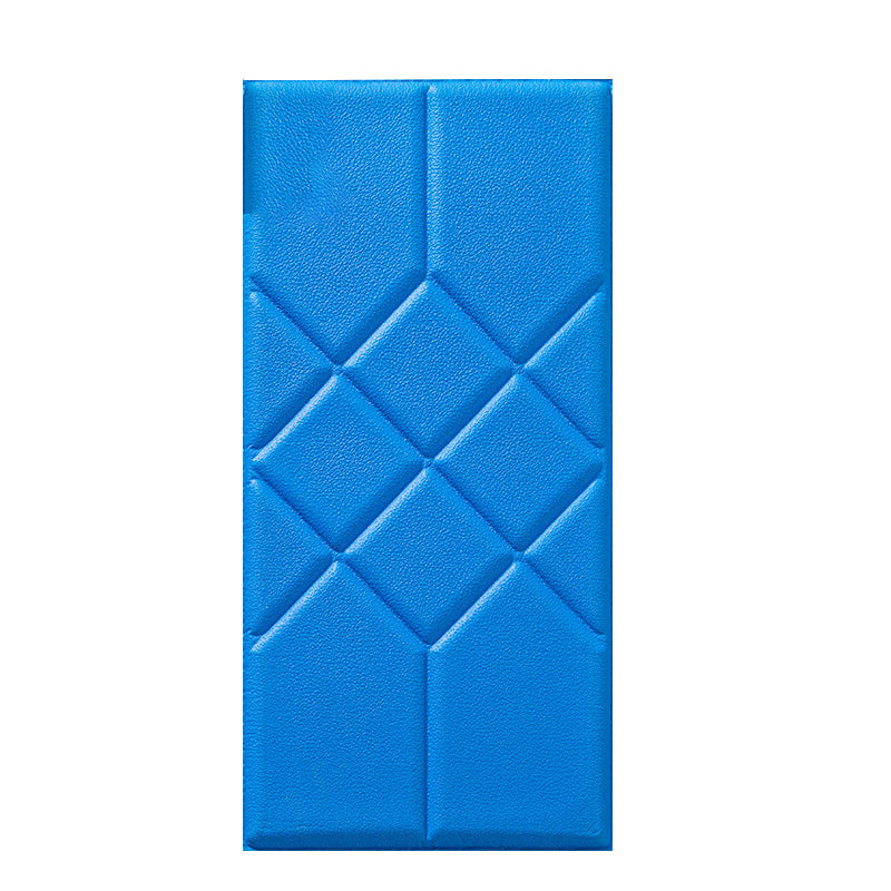 3D Embossed Foam Wall Paneling Living Room Waterproof Wall Paneling Dark Blue Clearhalo 'Flooring 'Home Improvement' 'home_improvement' 'home_improvement_wall_paneling' 'Wall Paneling' 'wall_paneling' 'Walls & Ceilings' Walls and Ceiling' 6660162