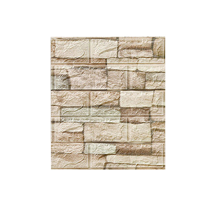 Farmhouse Wall Plank 3D Brick Living Room Wall Panels Set of 2 Clearhalo 'Flooring 'Home Improvement' 'home_improvement' 'home_improvement_wall_paneling' 'Wall Paneling' 'wall_paneling' 'Walls & Ceilings' Walls and Ceiling' 6660225