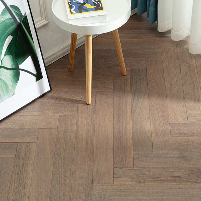 Modern Laminate Flooring Wood Indoor Waterproof Easy-care Medium Textured Laminate Floor Dark Brown Clearhalo 'Flooring 'Home Improvement' 'home_improvement' 'home_improvement_laminate_flooring' 'Laminate Flooring' 'laminate_flooring' Walls and Ceiling' 6660323