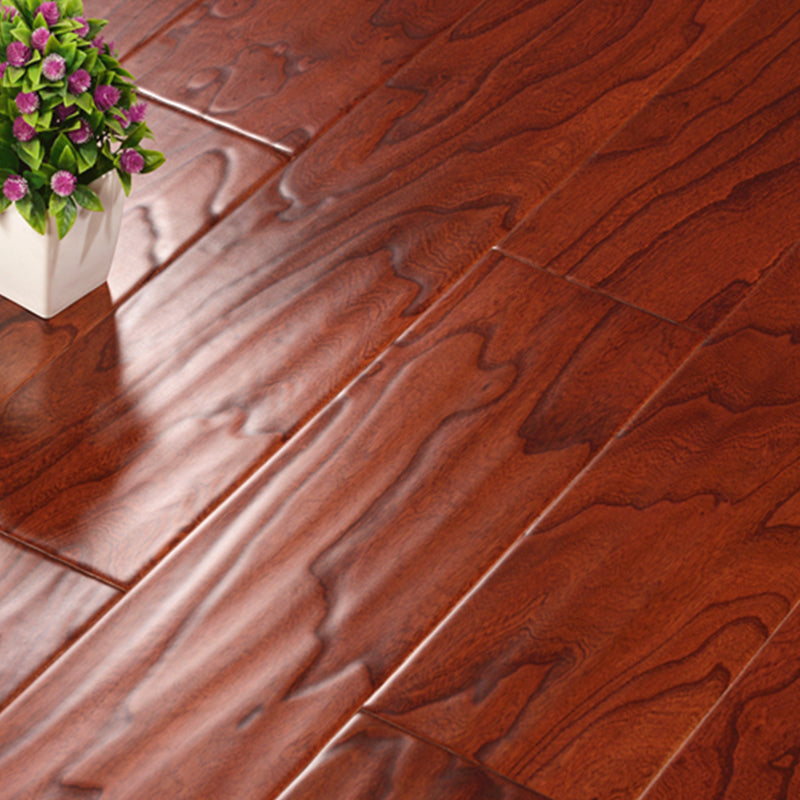 Classic Laminate Flooring Wood Indoor Waterproof Knurling Living Room Laminate Floor Red Wood Clearhalo 'Flooring 'Home Improvement' 'home_improvement' 'home_improvement_laminate_flooring' 'Laminate Flooring' 'laminate_flooring' Walls and Ceiling' 6660332