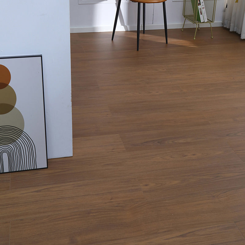 Modern Laminate Flooring Medium Wood Indoor Living Room Laminate Plank Flooring Dark Brown Clearhalo 'Flooring 'Home Improvement' 'home_improvement' 'home_improvement_laminate_flooring' 'Laminate Flooring' 'laminate_flooring' Walls and Ceiling' 6660365