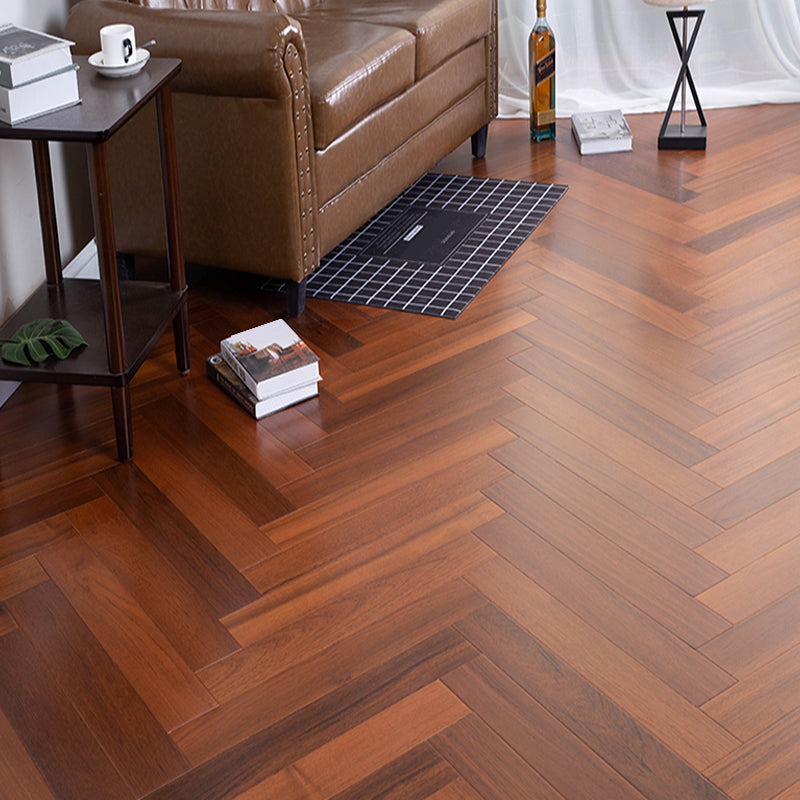 Modern Wood Laminate Flooring Living Room Waterproof Laminate Floor Red Wood Clearhalo 'Flooring 'Home Improvement' 'home_improvement' 'home_improvement_laminate_flooring' 'Laminate Flooring' 'laminate_flooring' Walls and Ceiling' 6660401