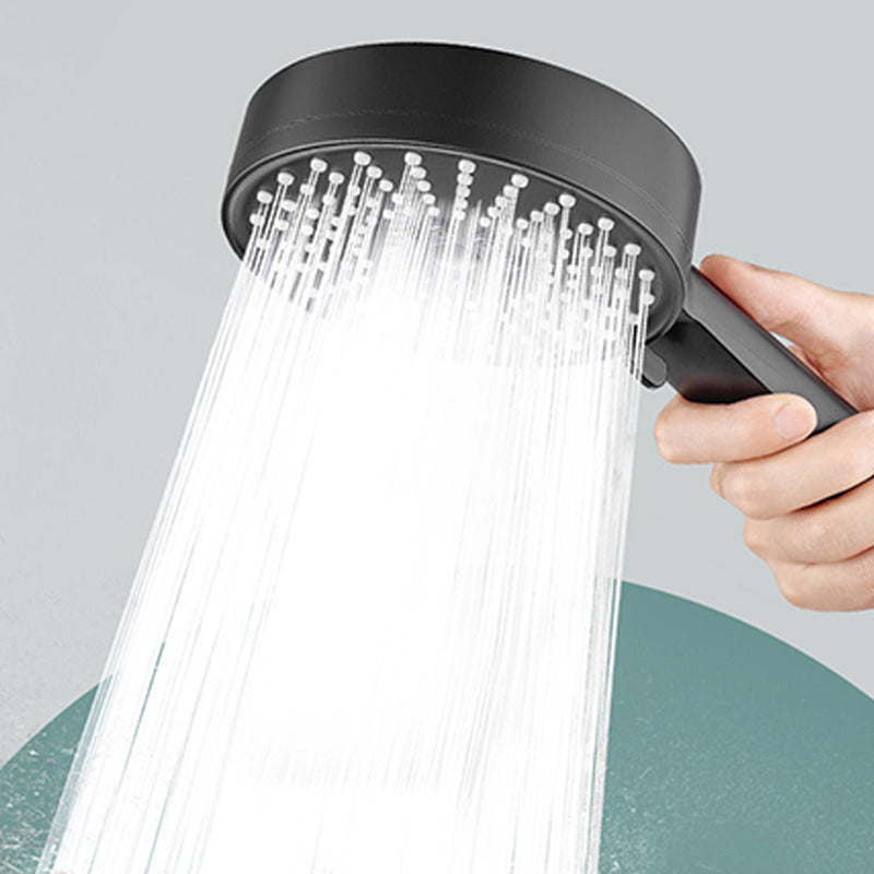 Modern Handheld Shower Head Adjustable Water Flow 5 Setting Wall-Mount Showerhead Clearhalo 'Bathroom Remodel & Bathroom Fixtures' 'Home Improvement' 'home_improvement' 'home_improvement_shower_heads' 'Shower Heads' 'shower_heads' 'Showers & Bathtubs Plumbing' 'Showers & Bathtubs' 6660739