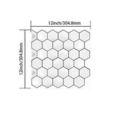 Square Grid Tile-Peel & Stick PVC 12" x 12" Peel & Stick Mosaic Tile 5-Pack Clearhalo 'Flooring 'Home Improvement' 'home_improvement' 'home_improvement_peel_stick_blacksplash' 'Peel & Stick Backsplash Tile' 'peel_stick_blacksplash' 'Walls & Ceilings' Walls and Ceiling' 6667962