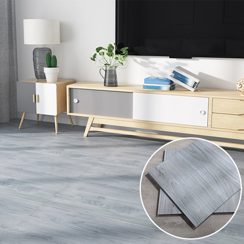 Modern Vinyl Flooring Wood Look Peel and Stick Hand Scraped PVC Flooring Grey Clearhalo 'Flooring 'Home Improvement' 'home_improvement' 'home_improvement_vinyl_flooring' 'Vinyl Flooring' 'vinyl_flooring' Walls and Ceiling' 6667974