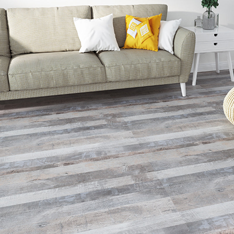 Modern Vinyl Flooring Wood Look Peel and Stick Hand Scraped PVC Flooring Clearhalo 'Flooring 'Home Improvement' 'home_improvement' 'home_improvement_vinyl_flooring' 'Vinyl Flooring' 'vinyl_flooring' Walls and Ceiling' 6667979