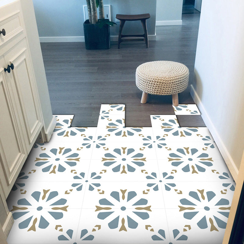 Modern PVC Flooring Peel and Stick Geometric Printed Vinyl Plank Flooring Clearhalo 'Flooring 'Home Improvement' 'home_improvement' 'home_improvement_vinyl_flooring' 'Vinyl Flooring' 'vinyl_flooring' Walls and Ceiling' 6668031