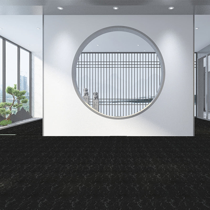 Modern PVC Flooring Peel and Stick Geometric Printed Vinyl Plank Flooring Black Clearhalo 'Flooring 'Home Improvement' 'home_improvement' 'home_improvement_vinyl_flooring' 'Vinyl Flooring' 'vinyl_flooring' Walls and Ceiling' 6668032