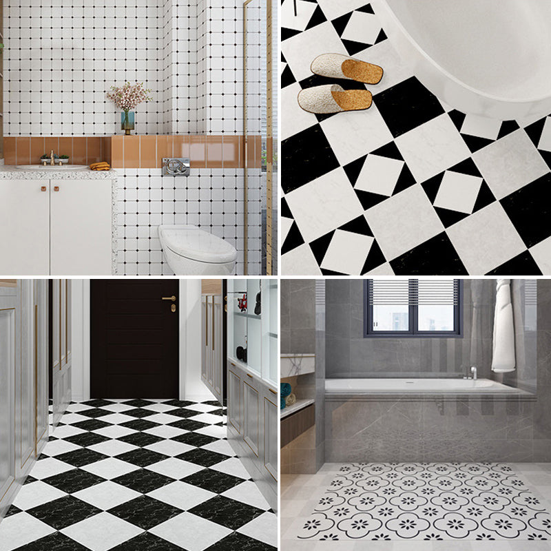 Modern PVC Flooring Peel and Stick Geometric Printed Vinyl Plank Flooring Clearhalo 'Flooring 'Home Improvement' 'home_improvement' 'home_improvement_vinyl_flooring' 'Vinyl Flooring' 'vinyl_flooring' Walls and Ceiling' 6668042