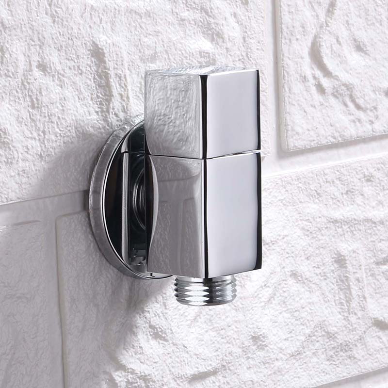 Industrial Wall Mounted Bathroom Faucet Knob Handle Brass Faucet Chrome Clearhalo 'Bathroom Remodel & Bathroom Fixtures' 'Bathroom Sink Faucets' 'Bathroom Sinks & Faucet Components' 'bathroom_sink_faucets' 'Home Improvement' 'home_improvement' 'home_improvement_bathroom_sink_faucets' 6668266