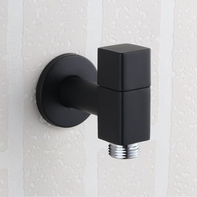Industrial Wall Mounted Bathroom Faucet Knob Handle Brass Faucet Clearhalo 'Bathroom Remodel & Bathroom Fixtures' 'Bathroom Sink Faucets' 'Bathroom Sinks & Faucet Components' 'bathroom_sink_faucets' 'Home Improvement' 'home_improvement' 'home_improvement_bathroom_sink_faucets' 6668269