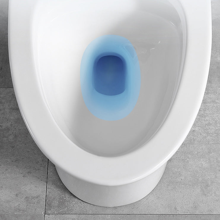Traditional 1-Piece Toilet Bowl White Urine Toilet with Slow Close Seat for Bathroom Clearhalo 'Bathroom Remodel & Bathroom Fixtures' 'Home Improvement' 'home_improvement' 'home_improvement_toilets' 'Toilets & Bidets' 'Toilets' 6668875