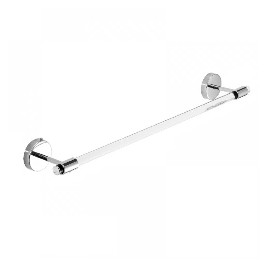 Modern Bathroom Accessory Kit Towel Bar Silver/Gold/Black Bathroom Hardware Light Silver Clearhalo 'Bathroom Hardware Sets' 'Bathroom Hardware' 'Bathroom Remodel & Bathroom Fixtures' 'bathroom_hardware_sets' 'Home Improvement' 'home_improvement' 'home_improvement_bathroom_hardware_sets' 6675817