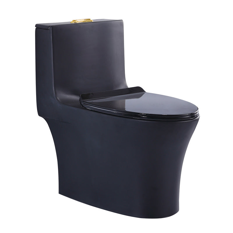 Traditional All-In-One Toilet Bowl Floor Mounted Urine Toilet with Seat for Bathroom Clearhalo 'Bathroom Remodel & Bathroom Fixtures' 'Home Improvement' 'home_improvement' 'home_improvement_toilets' 'Toilets & Bidets' 'Toilets' 6676952