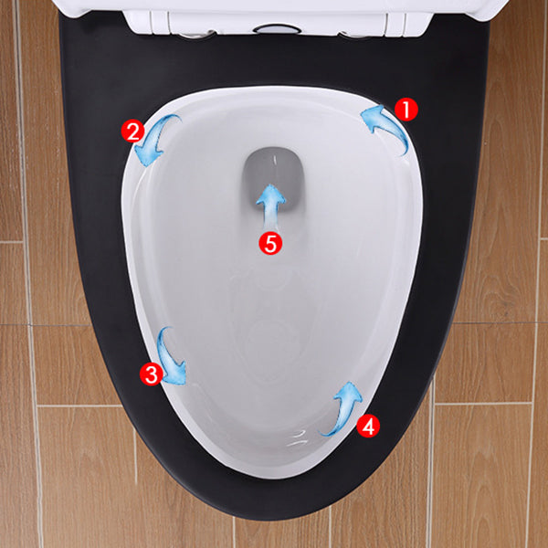 Traditional All-In-One Toilet Bowl Floor Mounted Urine Toilet with Seat for Bathroom Clearhalo 'Bathroom Remodel & Bathroom Fixtures' 'Home Improvement' 'home_improvement' 'home_improvement_toilets' 'Toilets & Bidets' 'Toilets' 6676953