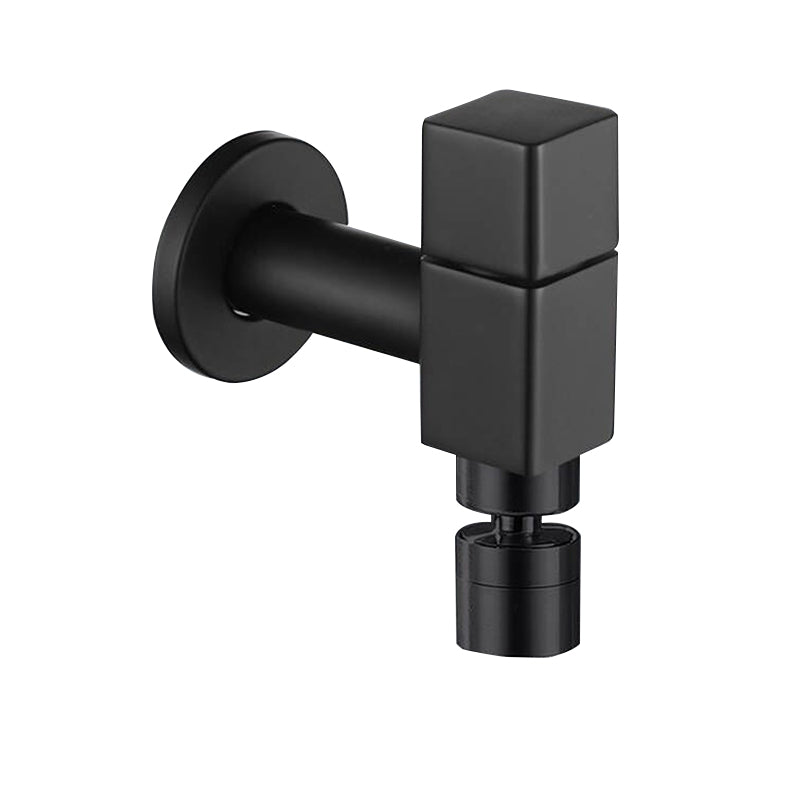 Industrial Wall Mounted Bathroom Faucet Knob Handle Solid Brass Faucet Clearhalo 'Bathroom Remodel & Bathroom Fixtures' 'Bathroom Sink Faucets' 'Bathroom Sinks & Faucet Components' 'bathroom_sink_faucets' 'Home Improvement' 'home_improvement' 'home_improvement_bathroom_sink_faucets' 6680735