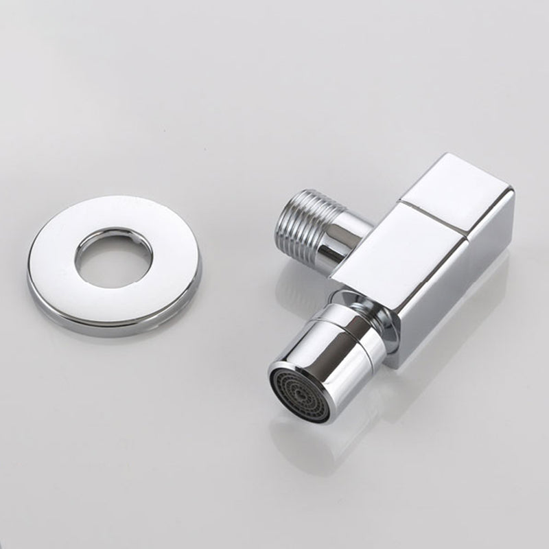 Contemporary Wall Mounted Bathroom Faucet Knob Handle Brass Faucet Clearhalo 'bathroom_sink_faucets' 'Conjunta de Baño y Conjunta de Grifo' 'Coronamiento de Baño y Dispositivo de Baño' 'Grifo del lavabo del baño' 'Hogar' 'home_improvement' 'home_improvement_bathroom_sink_faucets' 'Mejoras para el hogar' 6680792