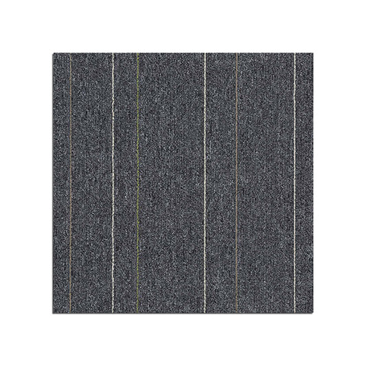 Gray Tone Level Loop Carpet Tile Solid Color Indoor Office Carpet Tile Clearhalo 'Carpet Tiles & Carpet Squares' 'carpet_tiles_carpet_squares' 'Flooring 'Home Improvement' 'home_improvement' 'home_improvement_carpet_tiles_carpet_squares' Walls and Ceiling' 6682112