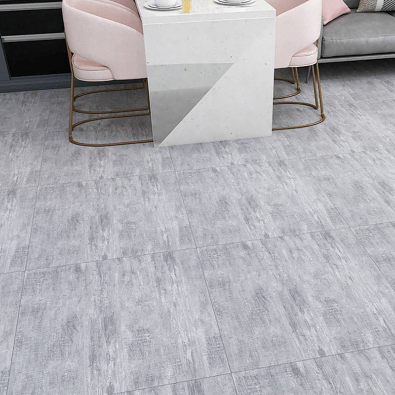 Square Peel & Stick Vinyl Flooring Stone Design PVC Flooring for Living Room Light Gray Clearhalo 'Flooring 'Home Improvement' 'home_improvement' 'home_improvement_vinyl_flooring' 'Vinyl Flooring' 'vinyl_flooring' Walls and Ceiling' 6682297