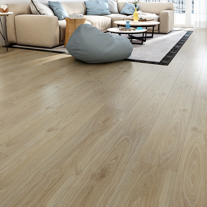 Living Room Indoor Laminate Floor Wooden Slip Resistant Laminate Floor Bright Yellow Clearhalo 'Flooring 'Home Improvement' 'home_improvement' 'home_improvement_laminate_flooring' 'Laminate Flooring' 'laminate_flooring' Walls and Ceiling' 6682636