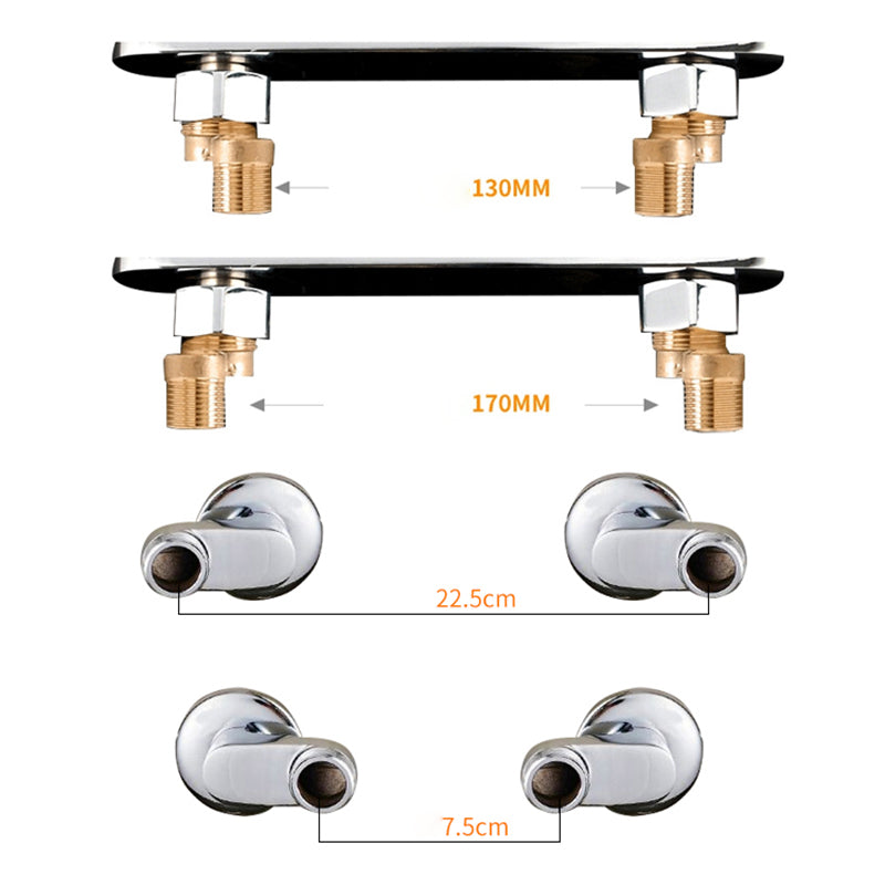 Modern Bridge Faucet Brass Knob Handle Swivel Spout Wall Mounted Pot Filler Faucet Clearhalo 'Home Improvement' 'home_improvement' 'home_improvement_kitchen_faucets' 'Kitchen Faucets' 'Kitchen Remodel & Kitchen Fixtures' 'Kitchen Sinks & Faucet Components' 'kitchen_faucets' 6683801