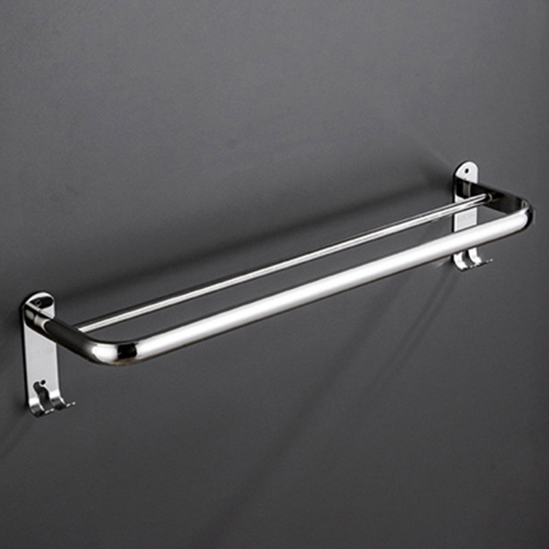 Modern Bathroom Accessory Kit Stainless Steel Towel Bar Bath Shelf Bathroom Set Clearhalo 'Bathroom Hardware Sets' 'Bathroom Hardware' 'Bathroom Remodel & Bathroom Fixtures' 'bathroom_hardware_sets' 'Home Improvement' 'home_improvement' 'home_improvement_bathroom_hardware_sets' 6688458