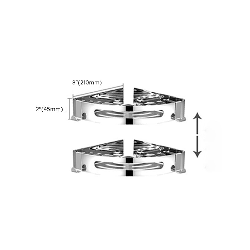 Modern Bathroom Accessory Kit Stainless Steel Towel Bar Bath Shelf Bathroom Set Clearhalo 'Bathroom Hardware Sets' 'Bathroom Hardware' 'Bathroom Remodel & Bathroom Fixtures' 'bathroom_hardware_sets' 'Home Improvement' 'home_improvement' 'home_improvement_bathroom_hardware_sets' 6688470