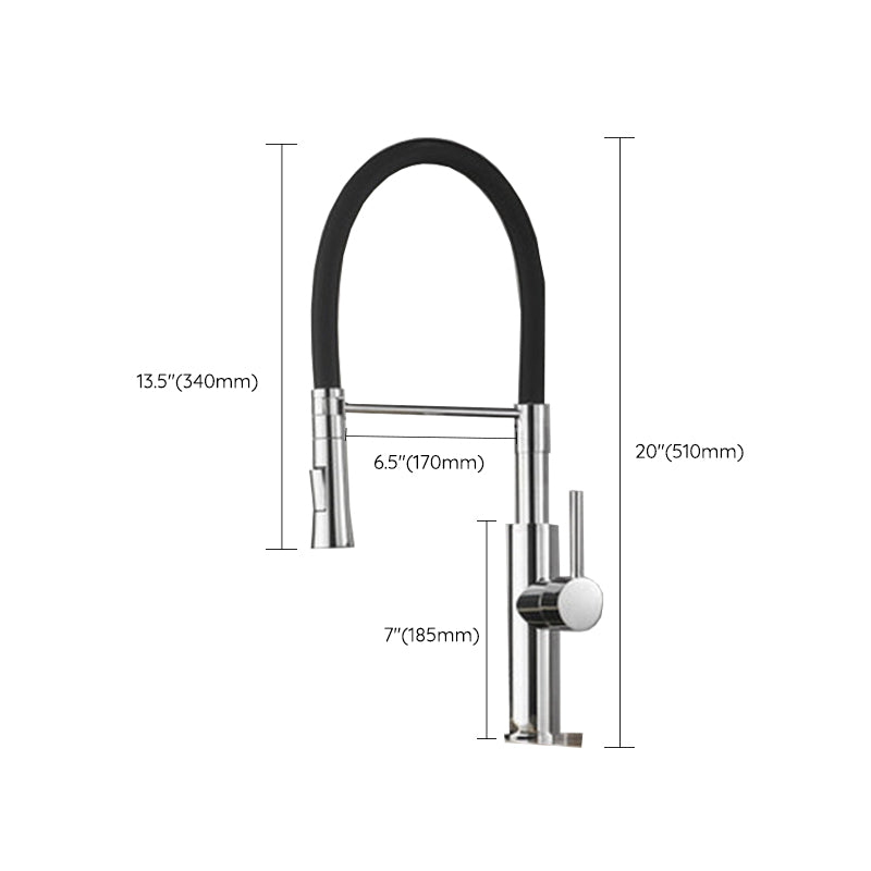 Modern 1-Handle Faucets with Water Dispenser Touchless Standard Kitchen Faucets Clearhalo 'Home Improvement' 'home_improvement' 'home_improvement_kitchen_faucets' 'Kitchen Faucets' 'Kitchen Remodel & Kitchen Fixtures' 'Kitchen Sinks & Faucet Components' 'kitchen_faucets' 6694180