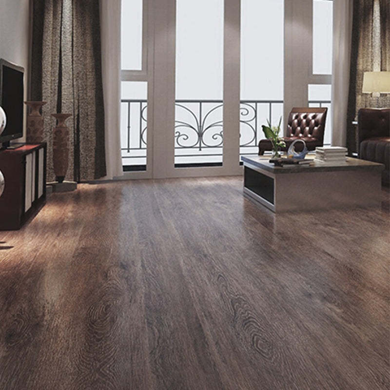 Multi-Tonal Style Vinyl Flooring Peel and Stick Wood Effect Vinyl Flooring Dark Brown Clearhalo 'Flooring 'Home Improvement' 'home_improvement' 'home_improvement_vinyl_flooring' 'Vinyl Flooring' 'vinyl_flooring' Walls and Ceiling' 6694561