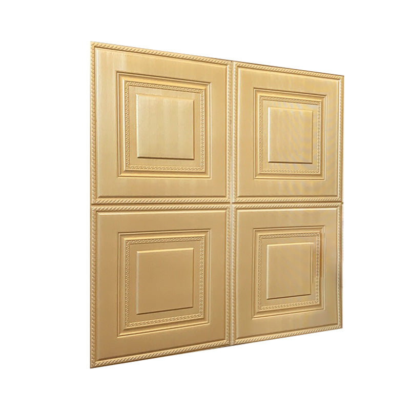 Glam Style Panel Living Room 3D Embossed Waterproof Wall Paneling Clearhalo 'Flooring 'Home Improvement' 'home_improvement' 'home_improvement_wall_paneling' 'Wall Paneling' 'wall_paneling' 'Walls & Ceilings' Walls and Ceiling' 6694601