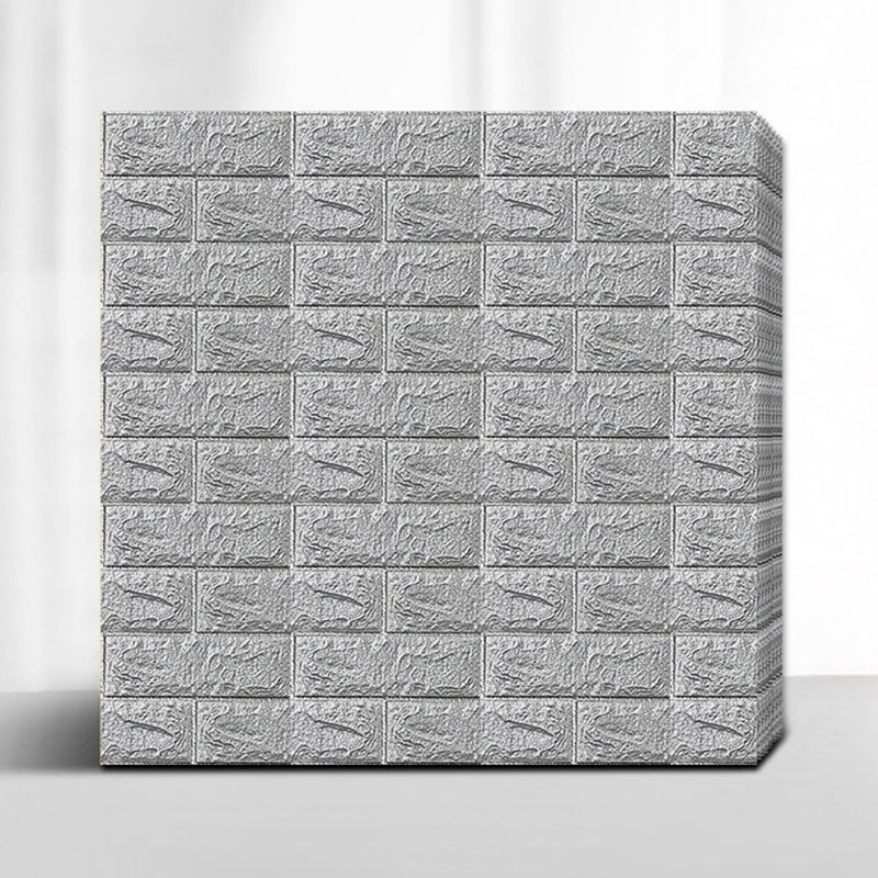 3D Embossed Wall Panel Colorful Waterproof Foam Indoor Wall Tile Clearhalo 'Flooring 'Home Improvement' 'home_improvement' 'home_improvement_wall_paneling' 'Wall Paneling' 'wall_paneling' 'Walls & Ceilings' Walls and Ceiling' 6695739