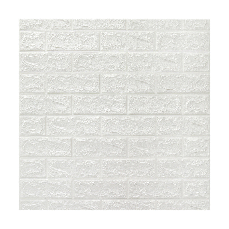 3D Embossed Wall Panel Colorful Waterproof Foam Indoor Wall Tile Clearhalo 'Flooring 'Home Improvement' 'home_improvement' 'home_improvement_wall_paneling' 'Wall Paneling' 'wall_paneling' 'Walls & Ceilings' Walls and Ceiling' 6695745