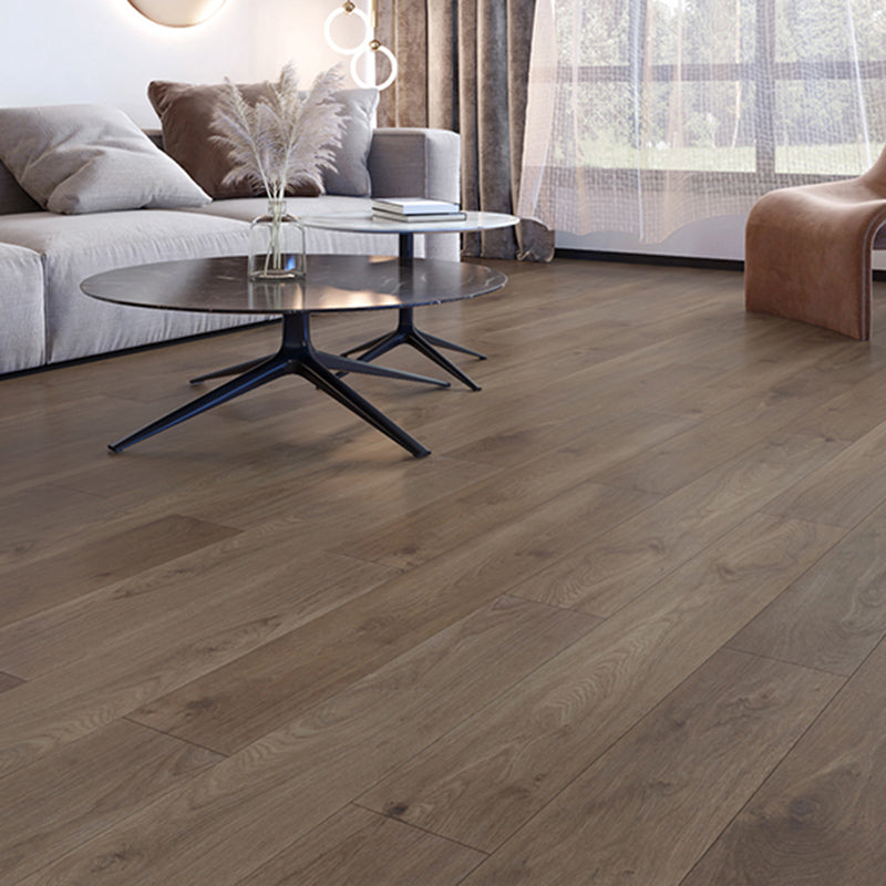 Indoor Laminate Floor Wooden Waterproof Living Laminate Flooring Brown Clearhalo 'Flooring 'Home Improvement' 'home_improvement' 'home_improvement_laminate_flooring' 'Laminate Flooring' 'laminate_flooring' Walls and Ceiling' 6695788