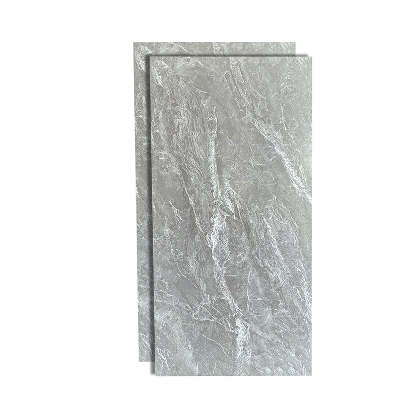 Texture Pattern Indoor Floor Tile Straight Edge Glazed Design 23.6"X47.2" Floor Tile Grey Clearhalo 'Floor Tiles & Wall Tiles' 'floor_tiles_wall_tiles' 'Flooring 'Home Improvement' 'home_improvement' 'home_improvement_floor_tiles_wall_tiles' Walls and Ceiling' 6696107