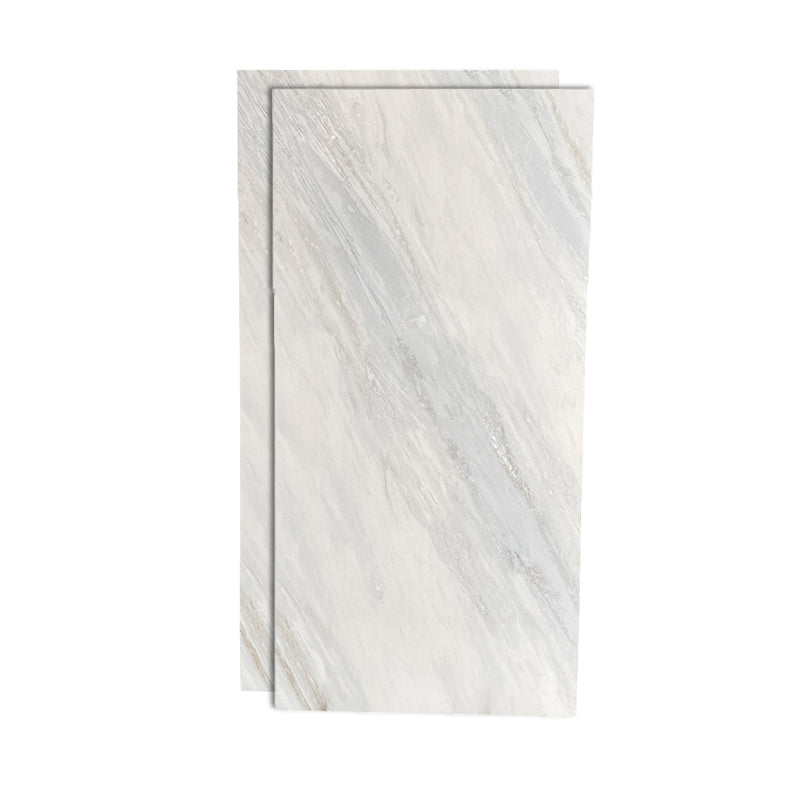 Texture Pattern Indoor Floor Tile Straight Edge Glazed Design 23.6"X47.2" Floor Tile White-Gray Clearhalo 'Floor Tiles & Wall Tiles' 'floor_tiles_wall_tiles' 'Flooring 'Home Improvement' 'home_improvement' 'home_improvement_floor_tiles_wall_tiles' Walls and Ceiling' 6696116