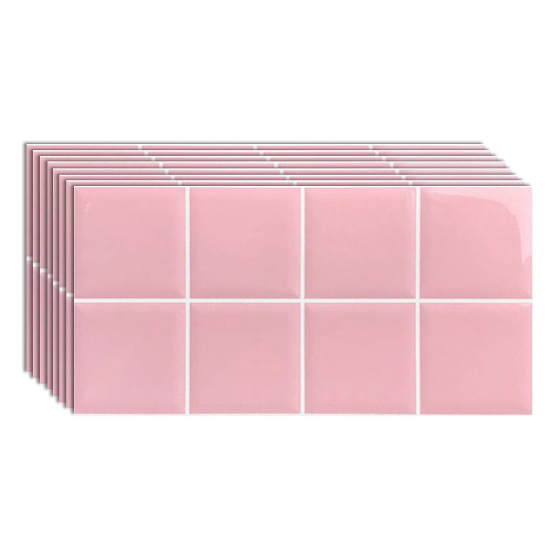 Indoor Wall Tile Grid Pattern Rectangle Living Room Wall Tile 12"L x 24"W Glossy / Polished Clearhalo 'Floor Tiles & Wall Tiles' 'floor_tiles_wall_tiles' 'Flooring 'Home Improvement' 'home_improvement' 'home_improvement_floor_tiles_wall_tiles' Walls and Ceiling' 6696132