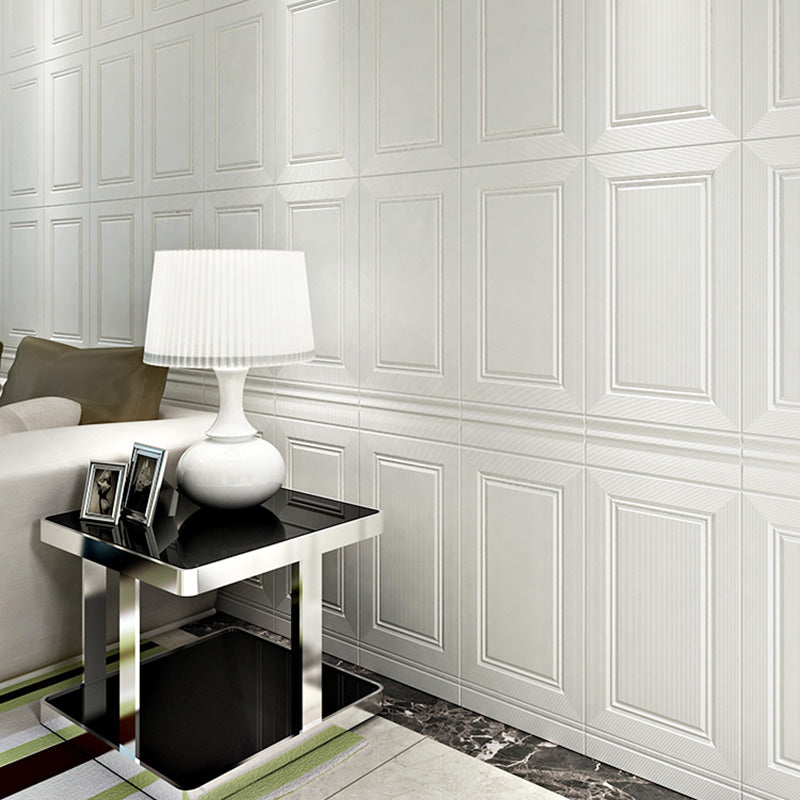 Modern Style Interior Wall Paneling Peel and Stick Geometric Texture Wall Paneling Clearhalo 'Flooring 'Home Improvement' 'home_improvement' 'home_improvement_wall_paneling' 'Wall Paneling' 'wall_paneling' 'Walls & Ceilings' Walls and Ceiling' 6697523