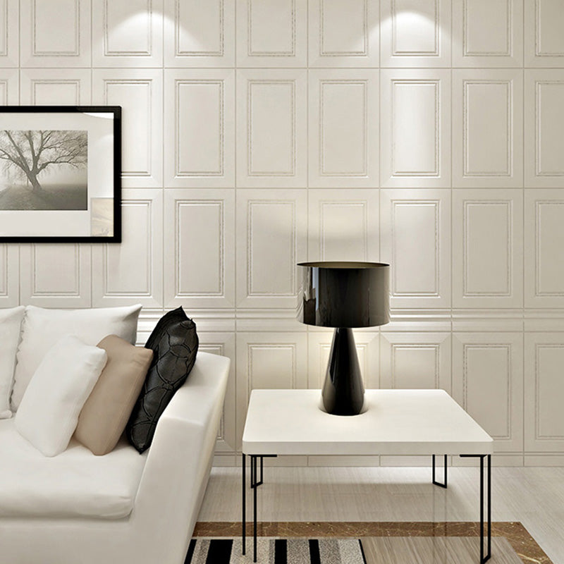 Modern Style Interior Wall Paneling Peel and Stick Geometric Texture Wall Paneling Clearhalo 'Flooring 'Home Improvement' 'home_improvement' 'home_improvement_wall_paneling' 'Wall Paneling' 'wall_paneling' 'Walls & Ceilings' Walls and Ceiling' 6697529