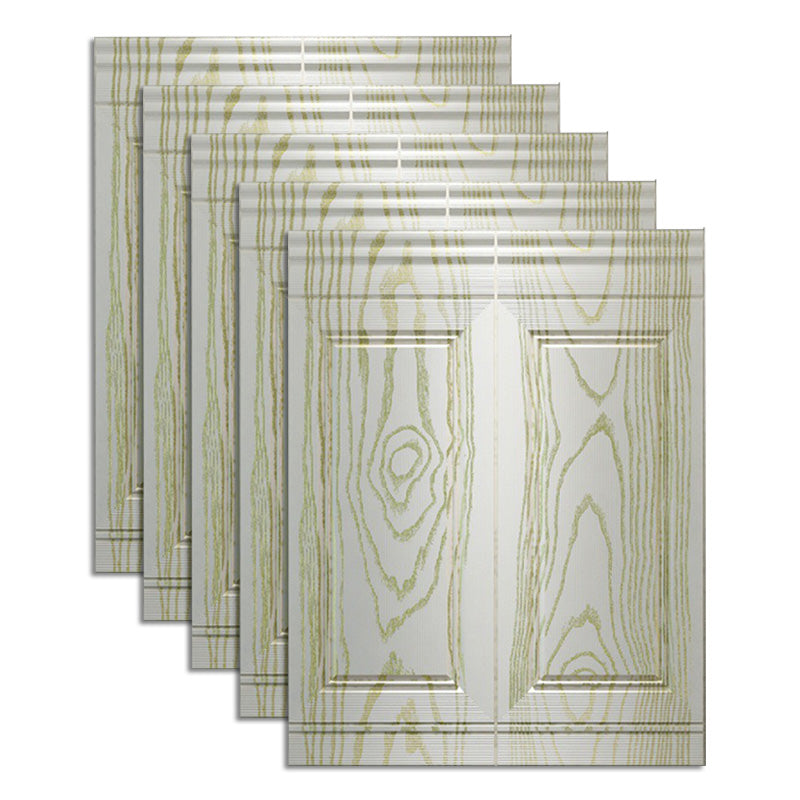 Modern Style Interior Wall Paneling Peel and Stick Geometric Texture Wall Paneling Gold 2'11\ (90cm) Clearhalo 'Flooring 'Home Improvement' 'home_improvement' 'home_improvement_wall_paneling' 'Wall Paneling' 'wall_paneling' 'Walls & Ceilings' Walls and Ceiling' 6697536