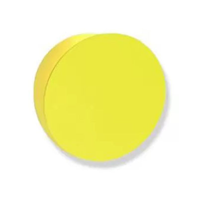 Circle Child Bedroom Wall Light Metal Modern Simple Sconce Light for Living Room Yellow Clearhalo 'Wall Lamps & Sconces' 'Wall Lights' Lighting' 67051