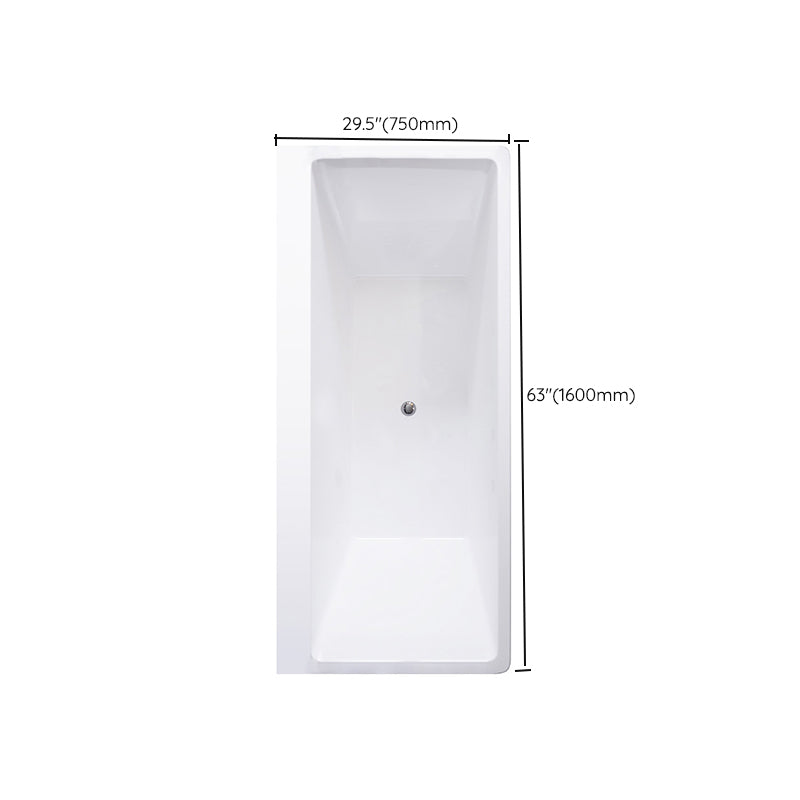 Modern Rectangle Acrylic Embedded Bathtub with Massage Device Clearhalo 'Bathroom Remodel & Bathroom Fixtures' 'Bathtubs' 'Home Improvement' 'home_improvement' 'home_improvement_bathtubs' 'Showers & Bathtubs' 6708140