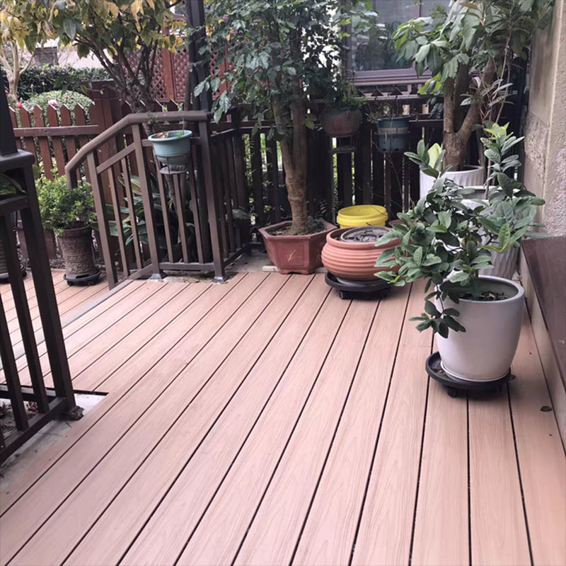 Modern Wooden Outdoor Striped Pattern Embossed Deck Plank Floor Board Clearhalo 'Home Improvement' 'home_improvement' 'home_improvement_outdoor_deck_tiles_planks' 'Outdoor Deck Tiles & Planks' 'Outdoor Flooring & Tile' 'Outdoor Remodel' 'outdoor_deck_tiles_planks' 6713710