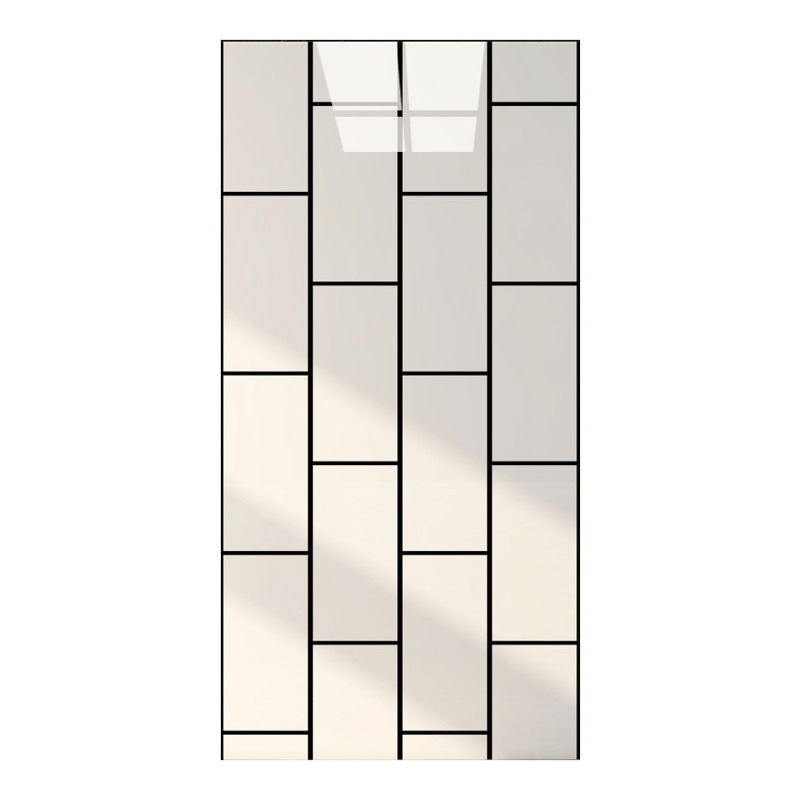 Modern Mosaic Tile Peel and Stick Backsplash Tile for Bathroom Off-White Clearhalo 'Flooring 'Home Improvement' 'home_improvement' 'home_improvement_peel_stick_blacksplash' 'Peel & Stick Backsplash Tile' 'peel_stick_blacksplash' 'Walls & Ceilings' Walls and Ceiling' 6714983