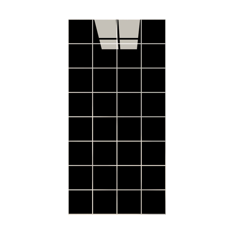 Modern Mosaic Tile Peel and Stick Backsplash Tile for Bathroom Black Clearhalo 'Flooring 'Home Improvement' 'home_improvement' 'home_improvement_peel_stick_blacksplash' 'Peel & Stick Backsplash Tile' 'peel_stick_blacksplash' 'Walls & Ceilings' Walls and Ceiling' 6714992