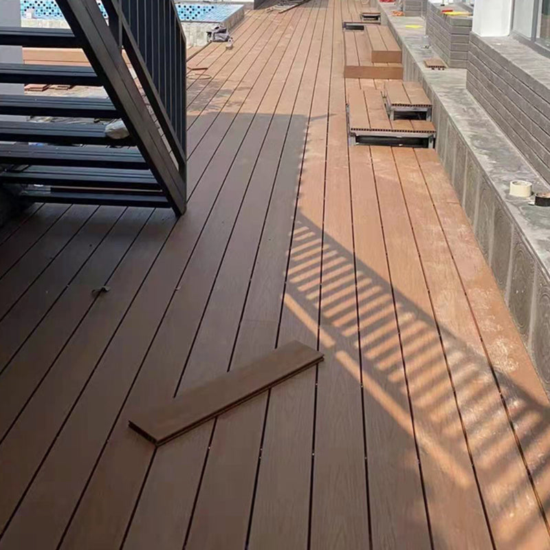 Modern Deck Plank Outdoor Wooden Waterproof Embossed Floor Board Clearhalo 'Home Improvement' 'home_improvement' 'home_improvement_outdoor_deck_tiles_planks' 'Outdoor Deck Tiles & Planks' 'Outdoor Flooring & Tile' 'Outdoor Remodel' 'outdoor_deck_tiles_planks' 6716208