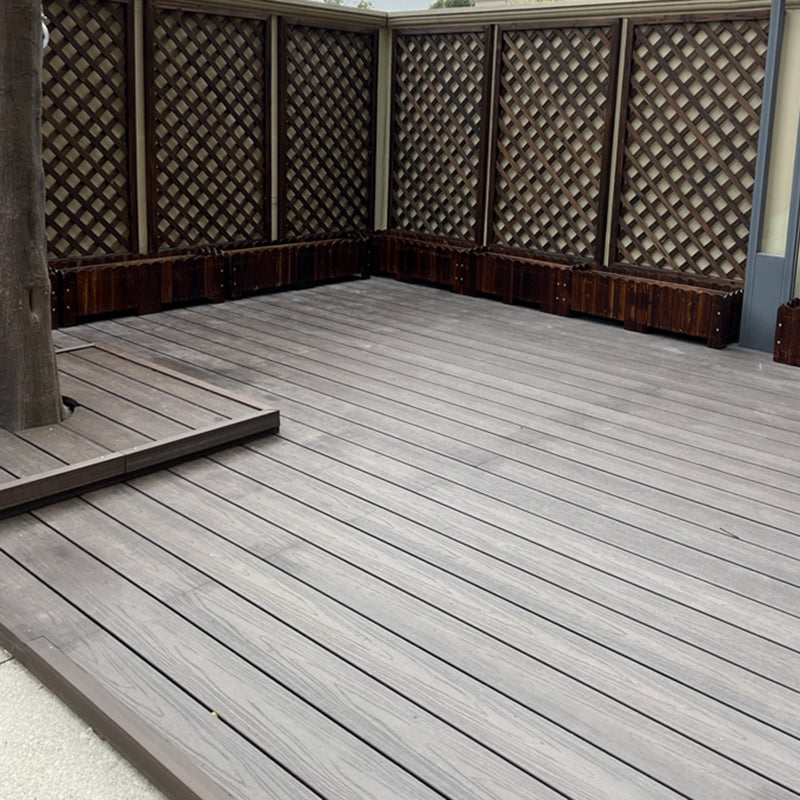 Modern Deck Plank Outdoor Wooden Waterproof Embossed Floor Board Clearhalo 'Home Improvement' 'home_improvement' 'home_improvement_outdoor_deck_tiles_planks' 'Outdoor Deck Tiles & Planks' 'Outdoor Flooring & Tile' 'Outdoor Remodel' 'outdoor_deck_tiles_planks' 6716209