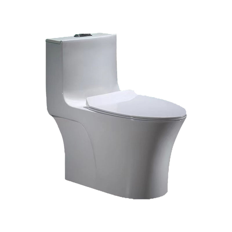 Contemporary Ceramic Floor Mounted Toilet Indoor All-In-One Toilet Bowl 15"L x 27"W x 28"H Clearhalo 'Bathroom Remodel & Bathroom Fixtures' 'Home Improvement' 'home_improvement' 'home_improvement_toilets' 'Toilets & Bidets' 'Toilets' 6719751