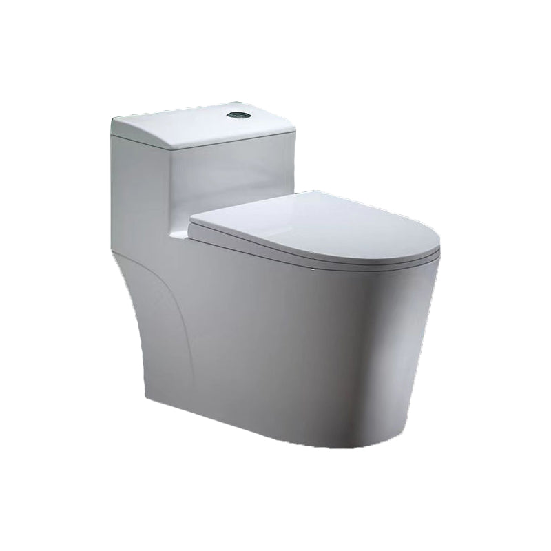 Contemporary Ceramic Floor Mounted Toilet Indoor All-In-One Toilet Bowl 15"L x 28"W x 25"H Clearhalo 'Bathroom Remodel & Bathroom Fixtures' 'Home Improvement' 'home_improvement' 'home_improvement_toilets' 'Toilets & Bidets' 'Toilets' 6719753